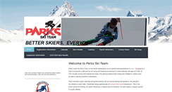 Desktop Screenshot of parksskiteam.com